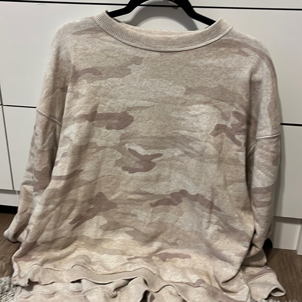 camo sweater from american eagle